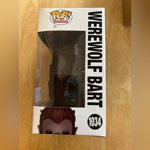 Funko Pop The Simpsons Treehouse of Horror,Werewolf Bart,Vinyl Figure,1034,New - Picture 3 of 6